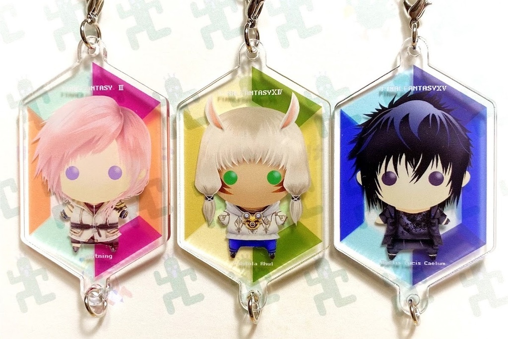 FF6 連結アクリルキーホルダー