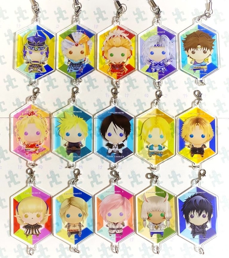 FF6 連結アクリルキーホルダー