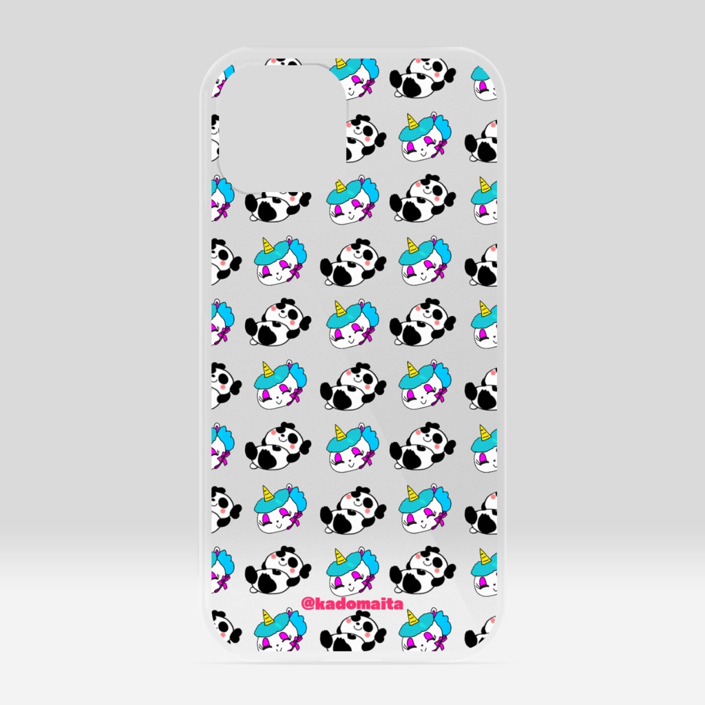 ゆにちゃん×メガパンダ爆 * iPhoneケース