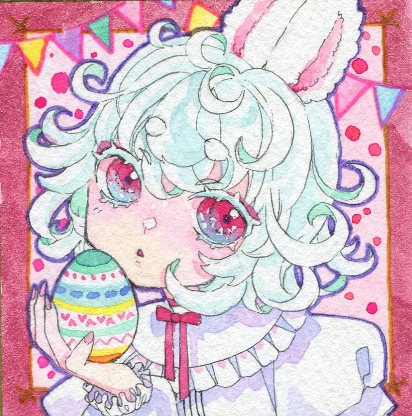 手描きイラスト イースター