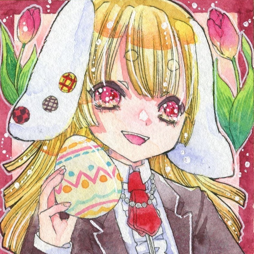 手描きイラスト イースター 2