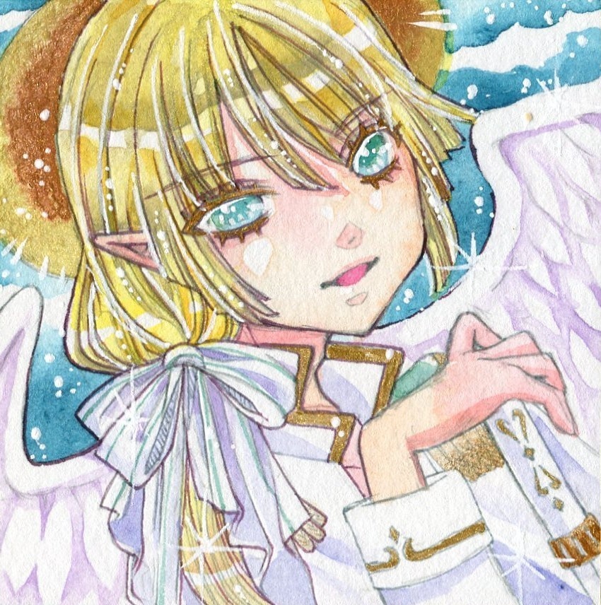 手描きイラスト 天使くん