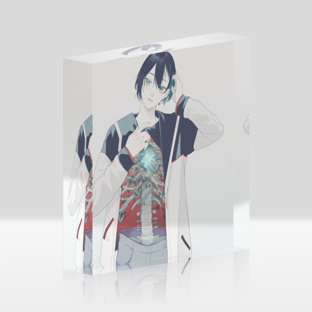 【非公式】二次創作アクリルブロック