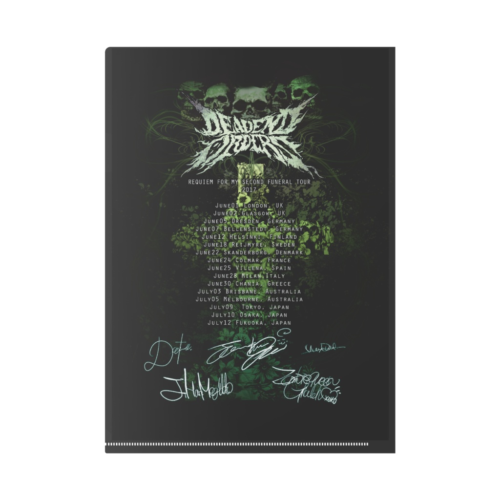 DEADEND ORDERS 2017ツアー復刻グッズ