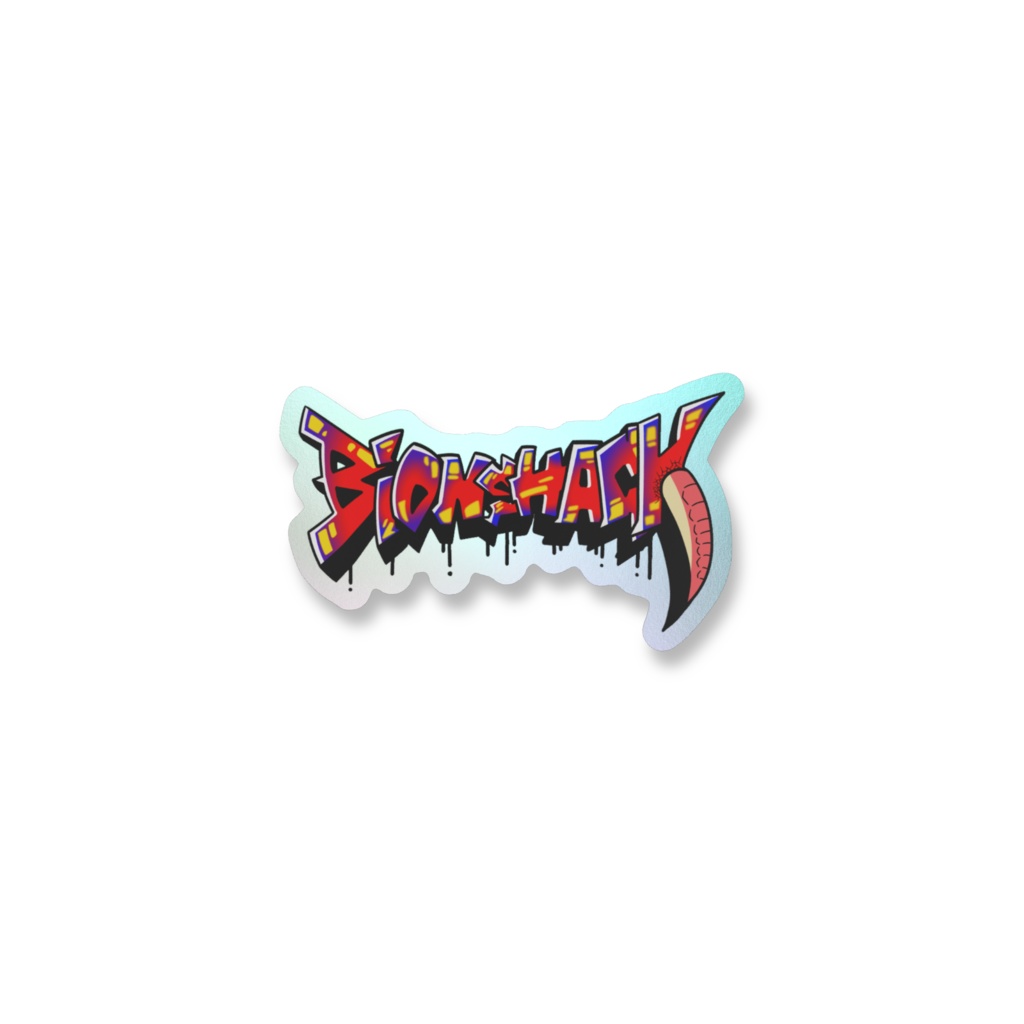 ビオンシャックロゴオーロラステッカー