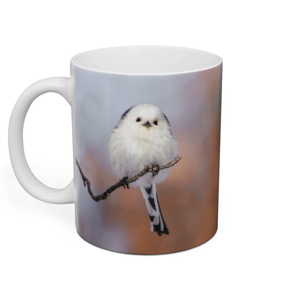 シマエナガのマグカップ(type 01)