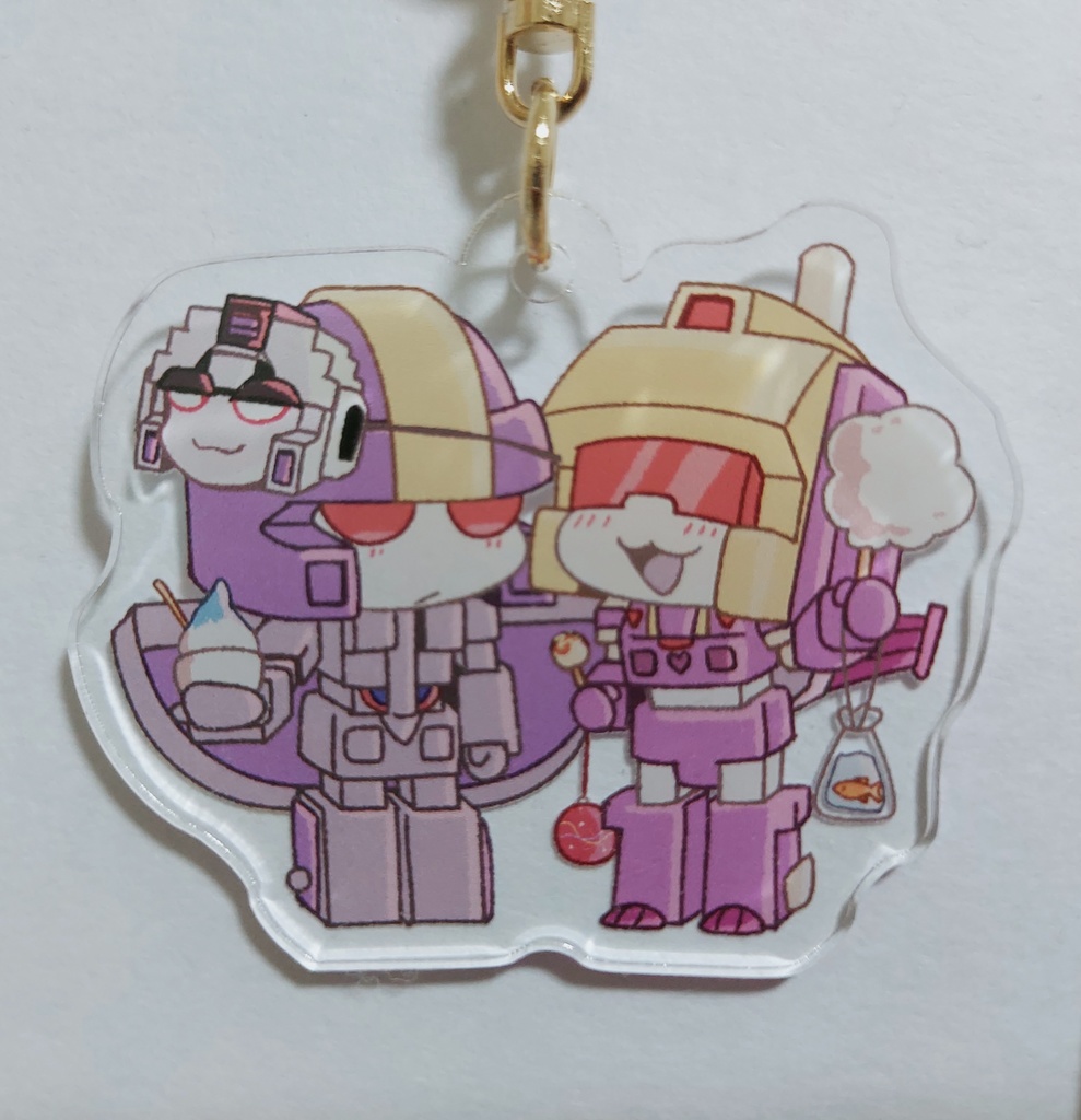 アスブリ夏祭りアクキー