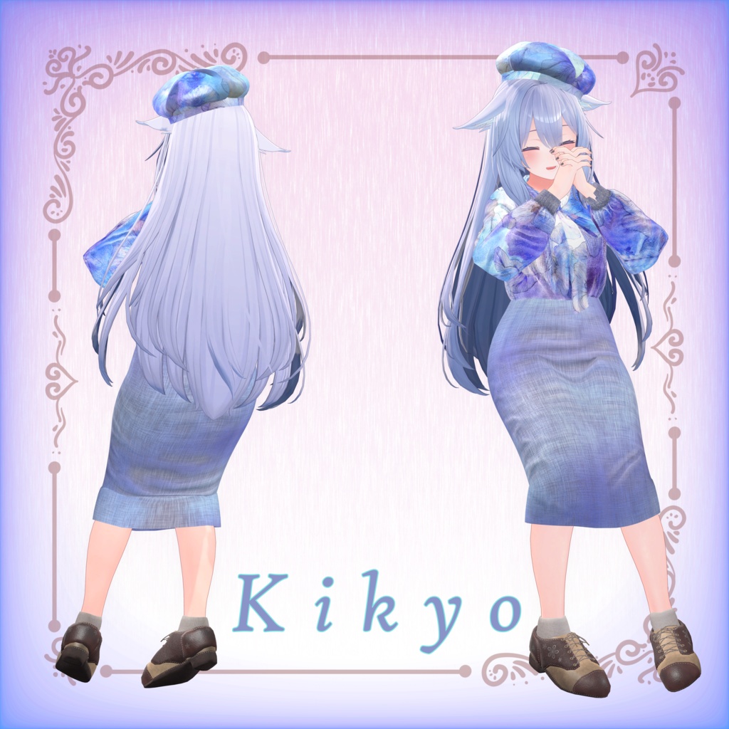 【25アバター対応】Antique Flower