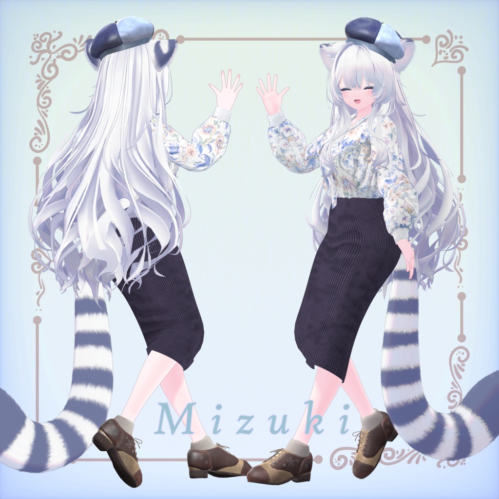 【25アバター対応】Antique Flower