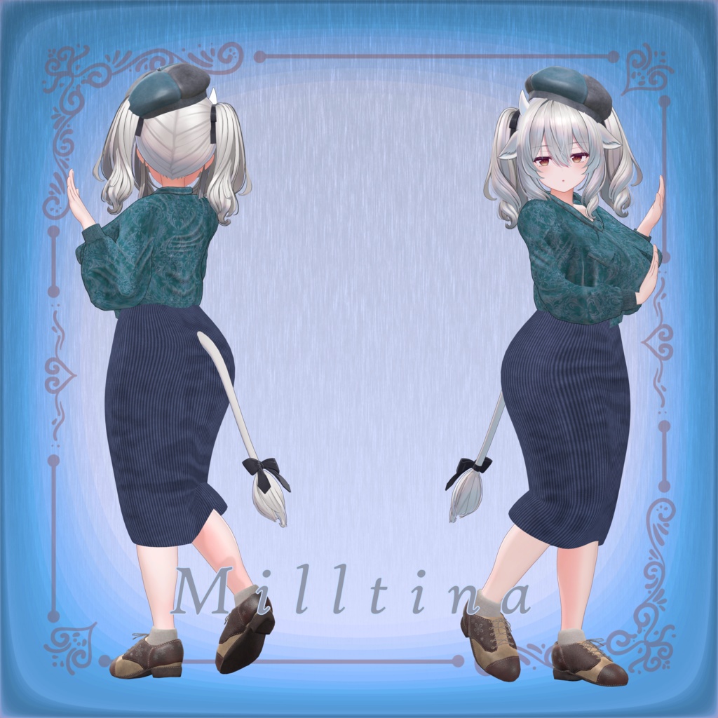 【25アバター対応】Antique Flower