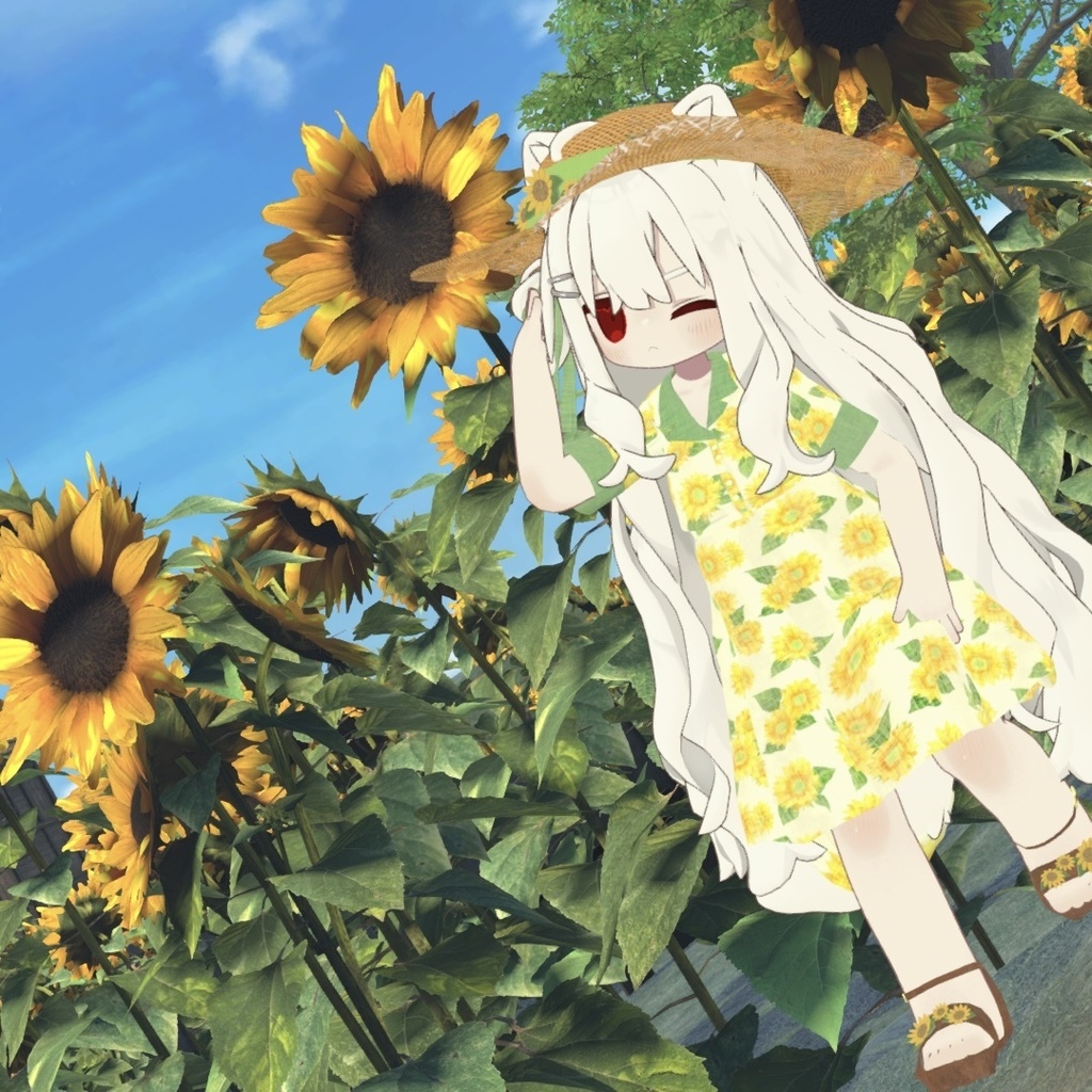 【30アバター対応】レトロガールワンピース