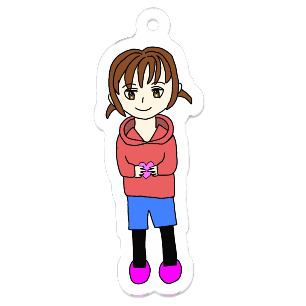 ばれんキーホルダー