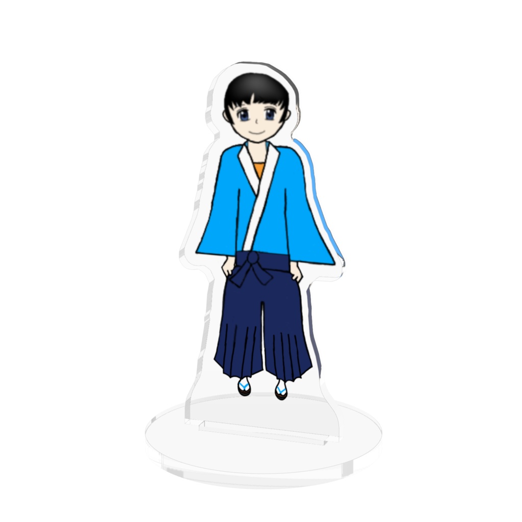 梅次郎の袴風ファッションアクリルフィギュア