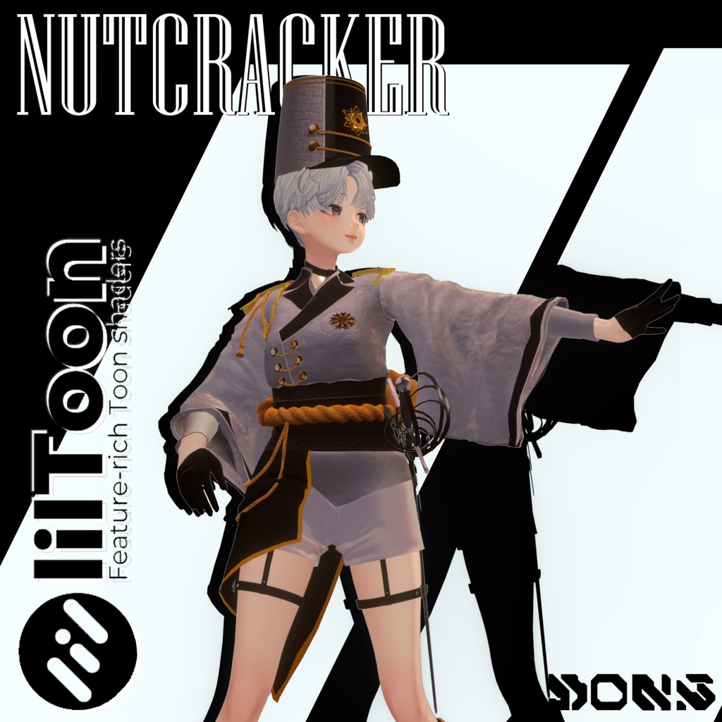 [Shinra対応]Nutcracker set(くるみ割り人形 コスチューム)