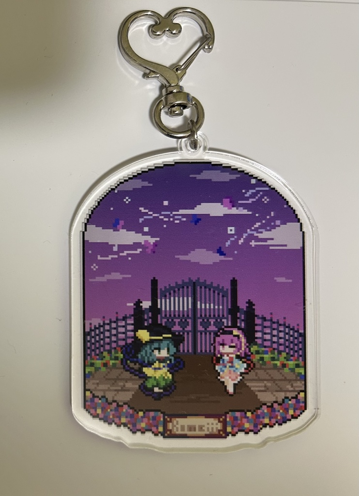 ドットヴィネットアクキー 古明地姉妹