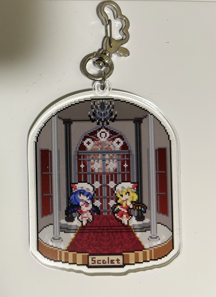 ドットヴィネットアクキー スカーレット姉妹