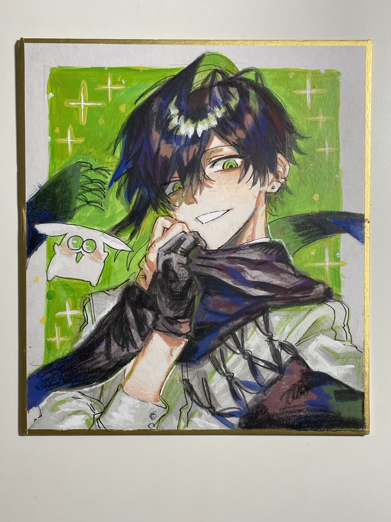 代理　ミニ色紙