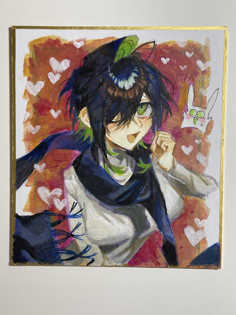 にょた代理　ミニ色紙