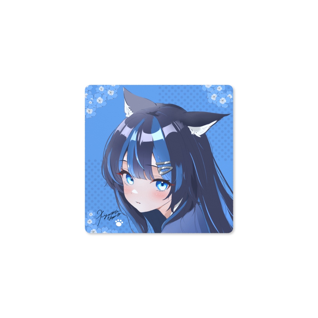 きょむにゃんのオリジナルマウスパッド【Sサイズ】