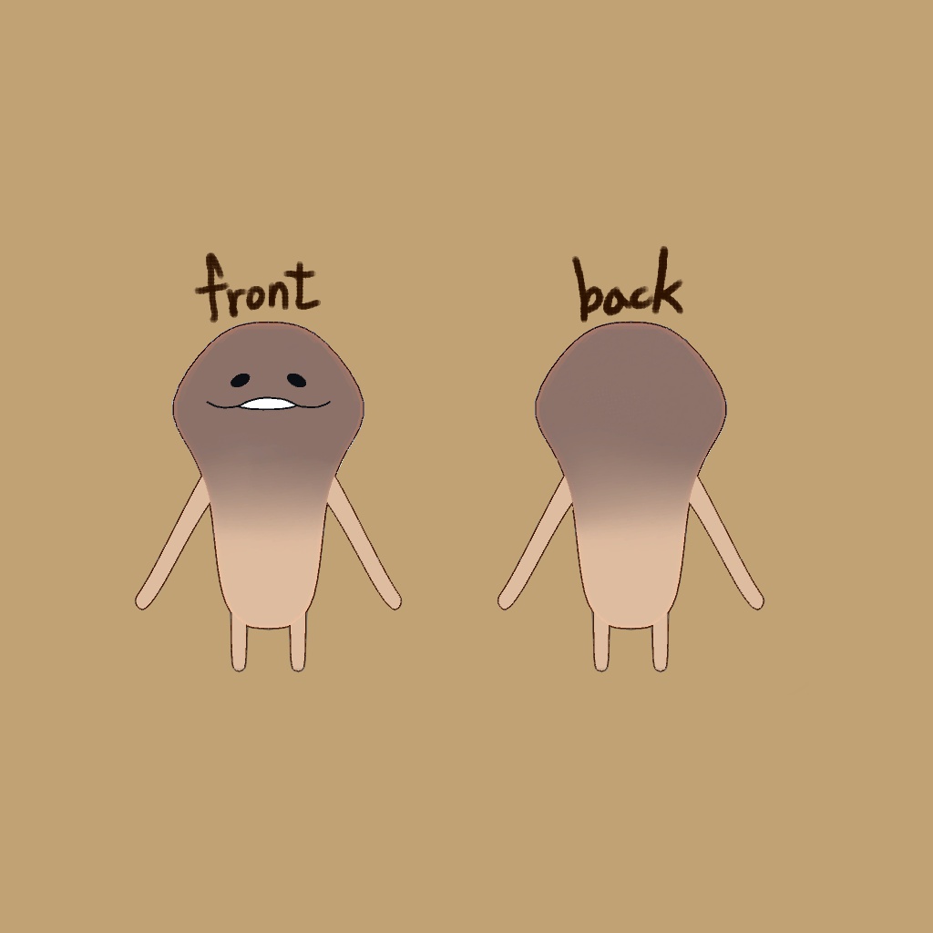 【VRchat向け】なめこ, Nameko (Japanese mushroom characters)