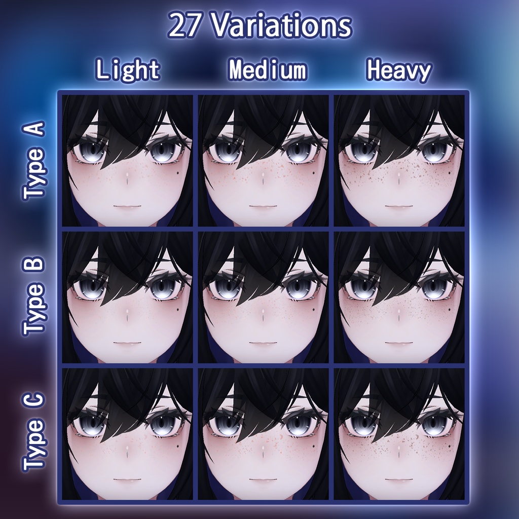 「ラシューシャ・Lasyusha」そばかす / Freckles