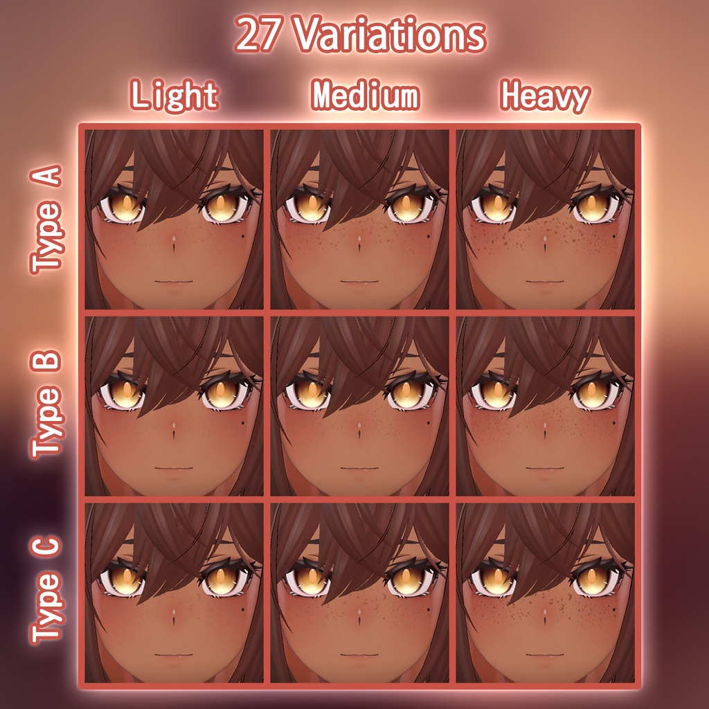 「ラシューシャ・Lasyusha」そばかす / Freckles