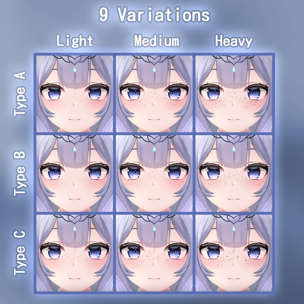 「ウルフェリア・Wolferia」そばかす / Freckles