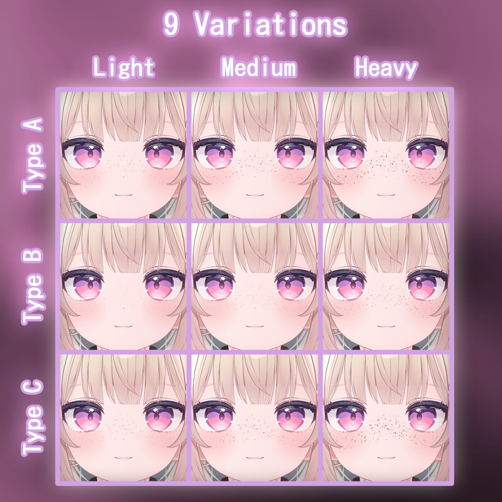 「シフォン・Chiffon」そばかす / Freckles