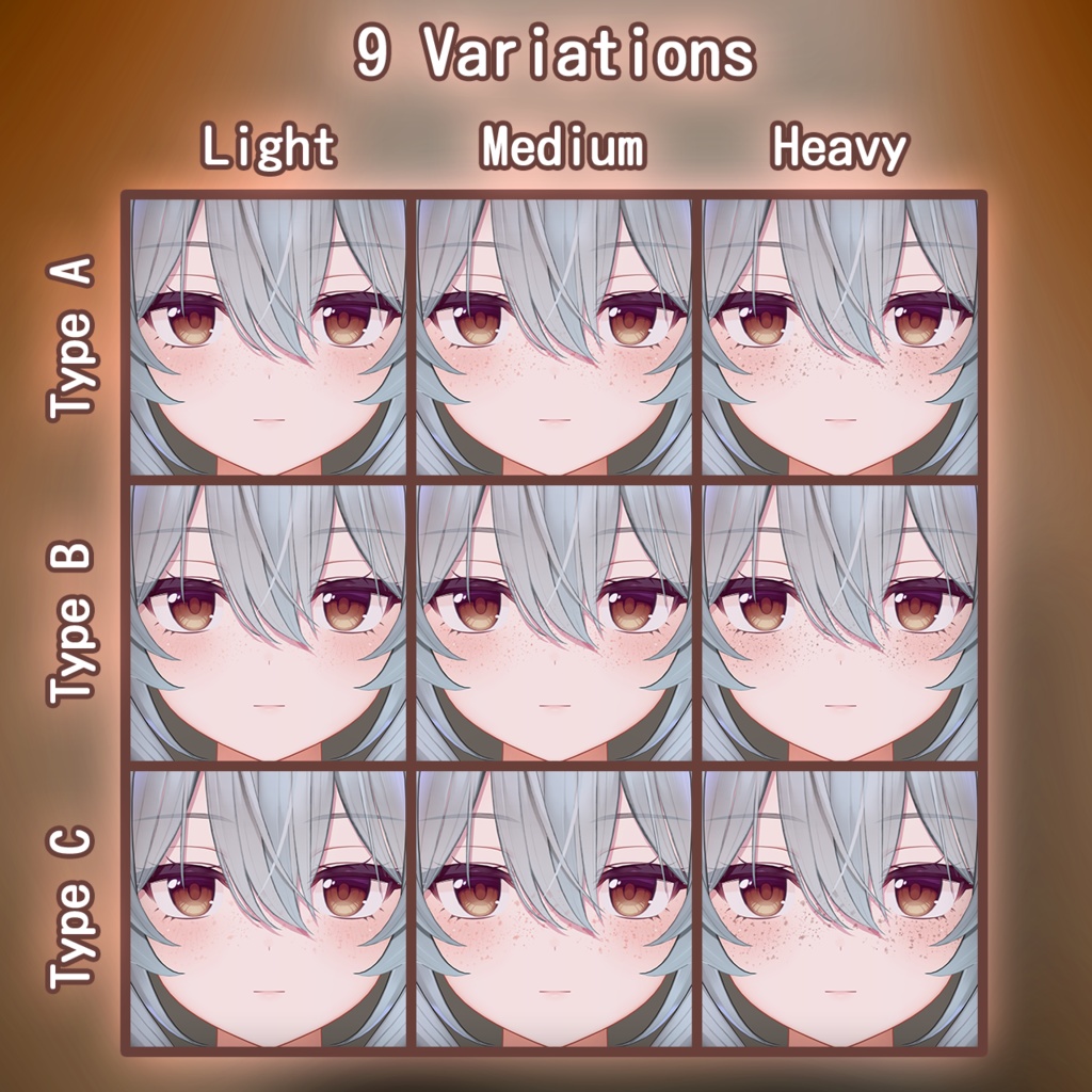 「ミルティナ・Milltina」そばかす / Freckles