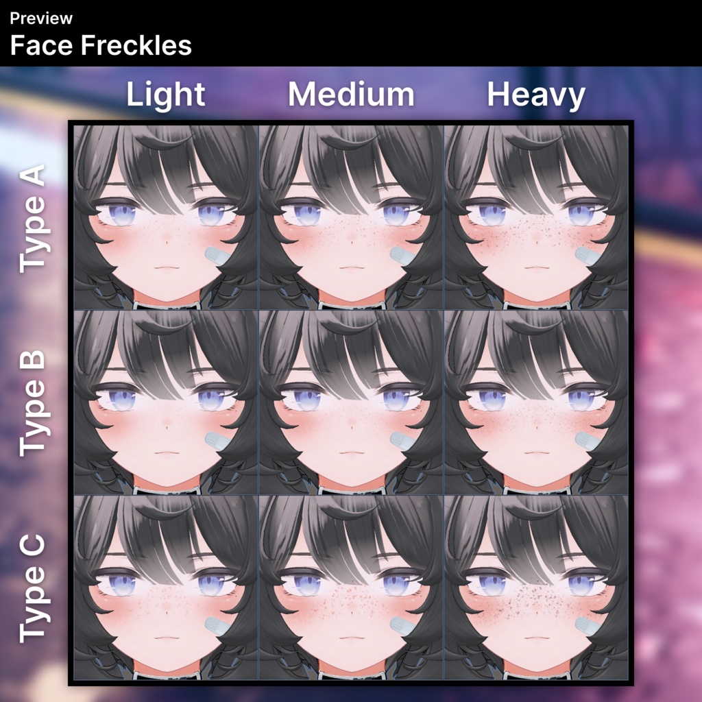 「ヴェール・Velle」そばかす / Freckles (Face & Body)