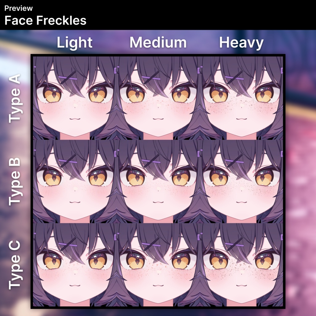 「ショコラ・Chocolat」そばかす / Freckles (Face & Body)