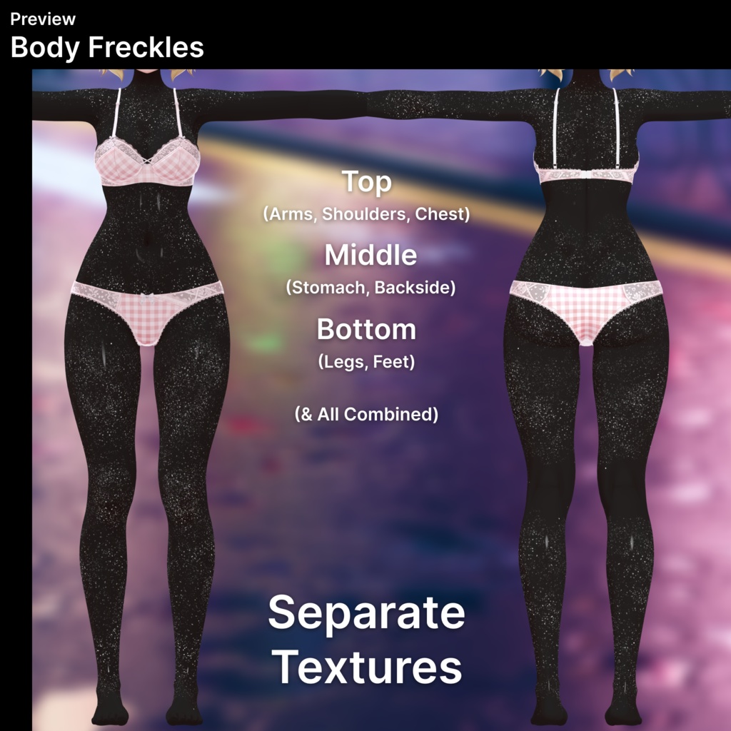 「まよ・Mayo」そばかす / Freckles (Face & Body)