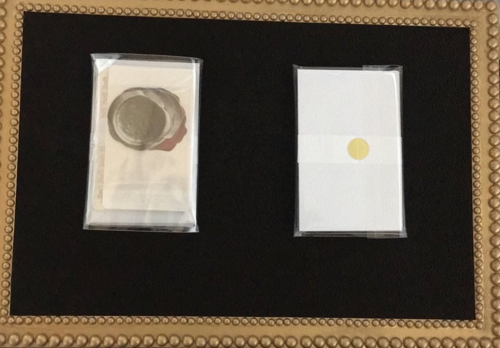 メッセージカードセット/相梅雨・マイ耳結婚式招待状色イメージ