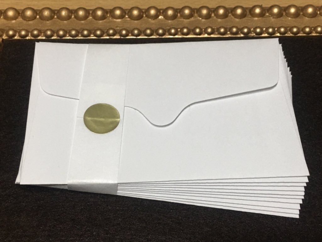 メッセージカードセット/相梅雨・マイ耳結婚式招待状色イメージ