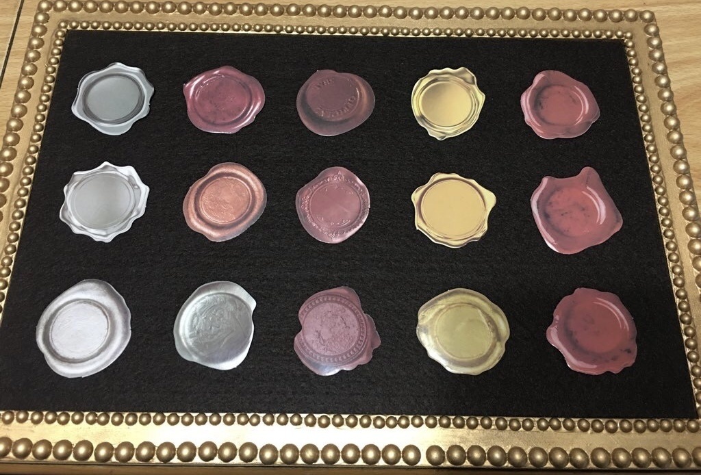 メッセージカードセット/相梅雨・マイ耳結婚式招待状色イメージ