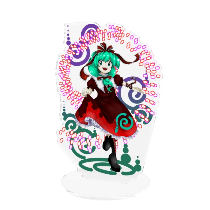 ZUN絵風アクリルスタンド【pixivFACTORY版】