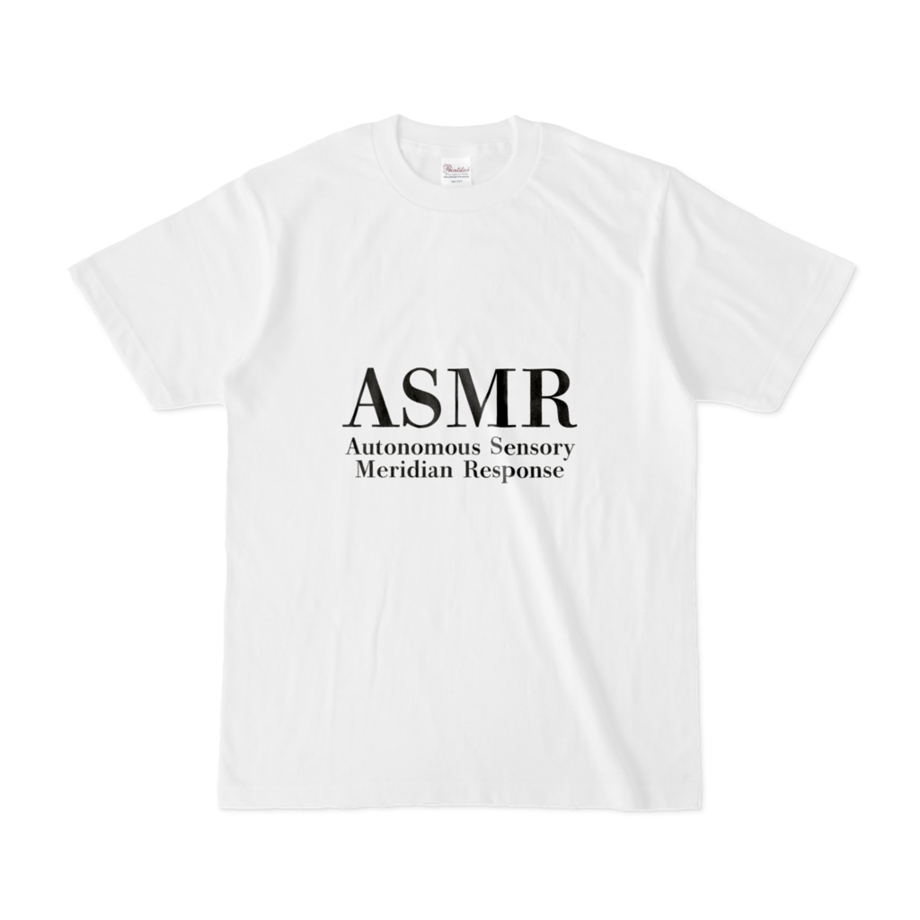 ASMR Tシャツ