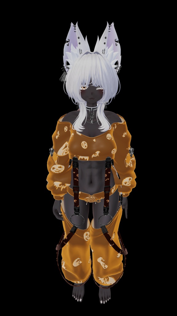 【VRChat】何となくハロウィンっぽいマテリアル