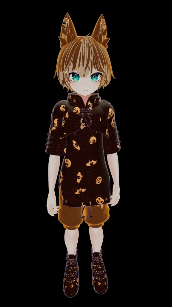 【VRChat】何となくハロウィンっぽいマテリアル