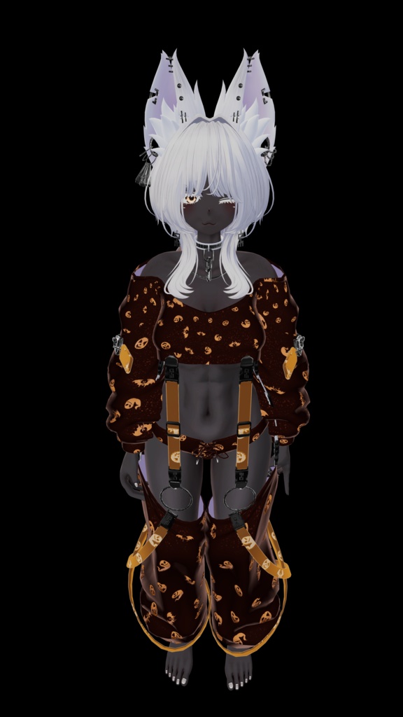 【VRChat】何となくハロウィンっぽいマテリアル