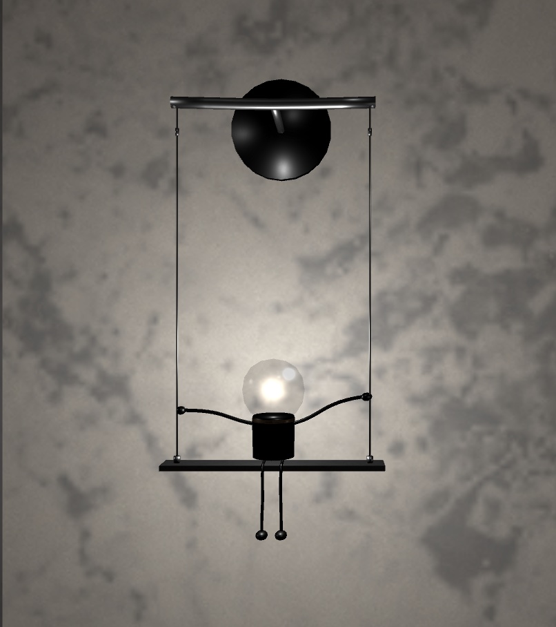 揺れ動く電球くん3種