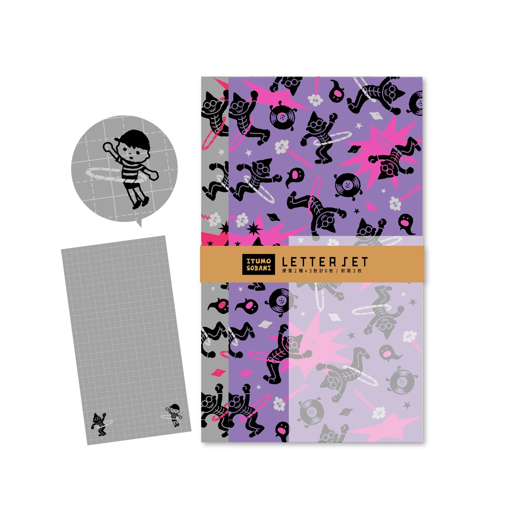 おちょうしものキッドたちミニレターセット〈MOTHER2〉