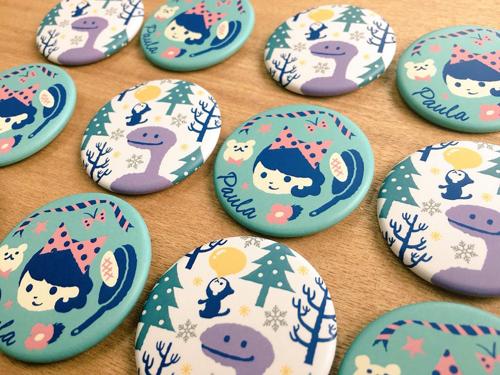 マット缶バッチ「CUTEシリーズ」〈MOTHER2〉