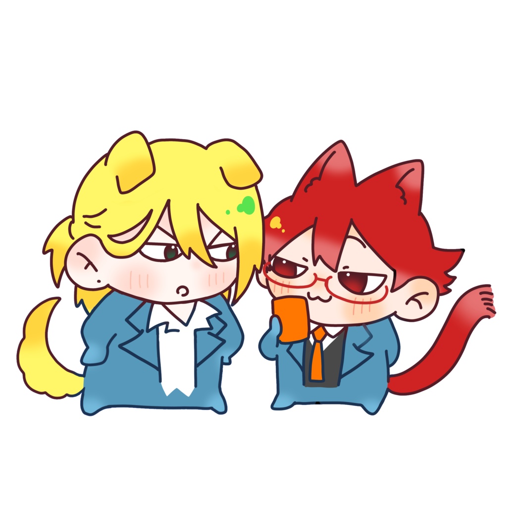 小手指わんにゃんアクスタ