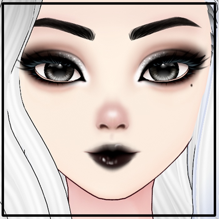 VRoid Makeup Set - Moonlight - Smokey eyes - Gothic makeup