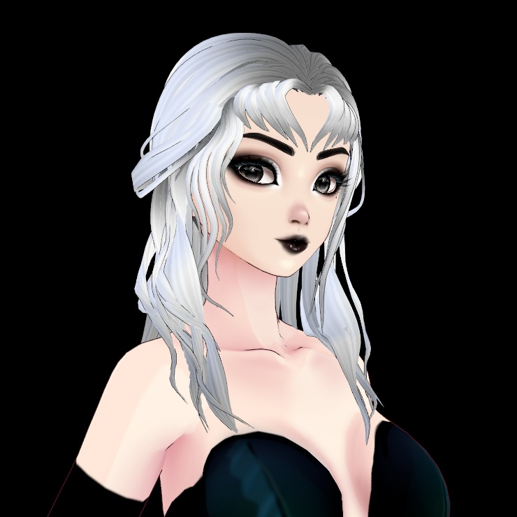 Vroid Girl - Long Hair Style Preset - Dana -