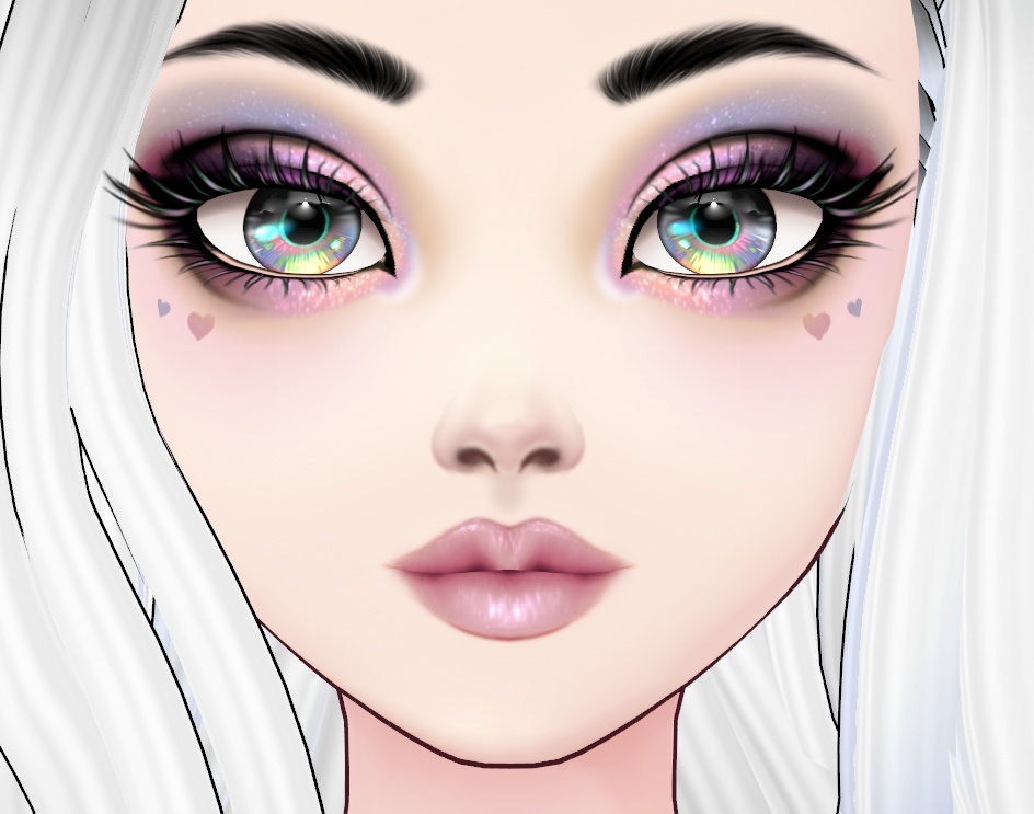 Vroid Makeup Set + Presets - Disco Eyes