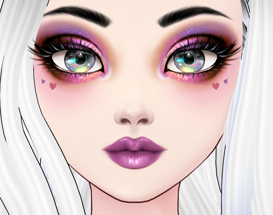 Vroid Makeup Set + Presets - Disco Eyes