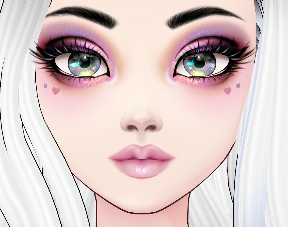Vroid Makeup Set + Presets - Disco Eyes