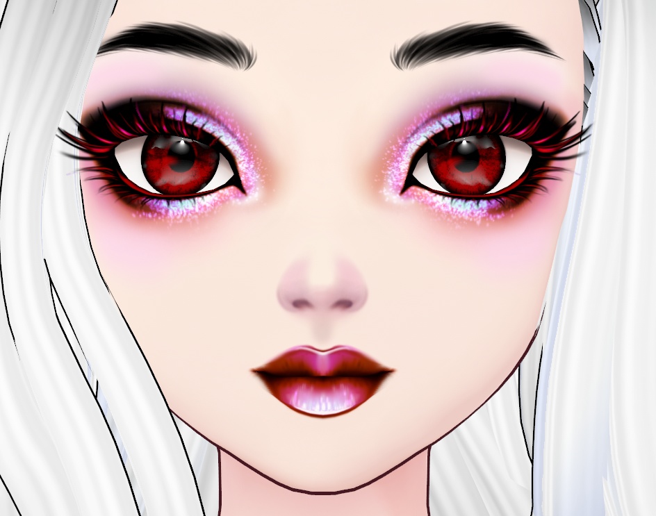 Vroid Makeup Set + Presets - Pink2